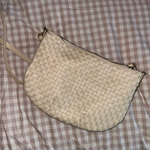 Clare V Petit Moyen Cream Woven - Picture 4 of 5